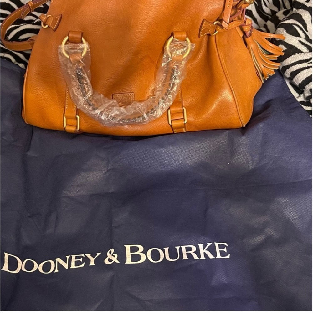 DOONEY & BOURKE “ Florentine Satchel”and can be used as a crossbody also